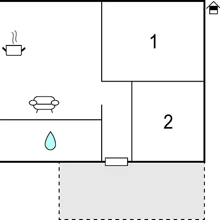Apartment In With Kitchen Pula